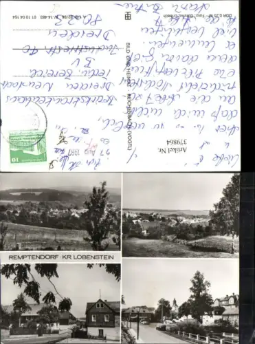 379864,Remptendorf Totale Mehrbildkarte