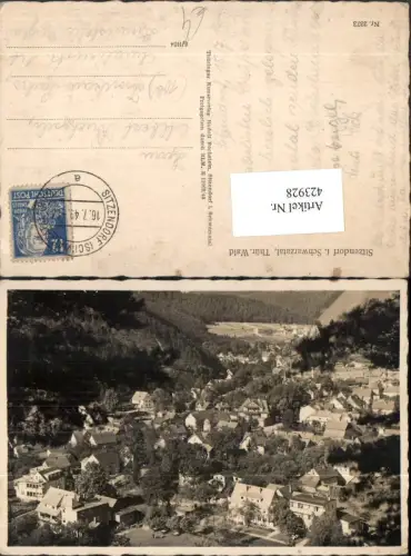 423928,Sitzendorf im Schwarzatal Totale