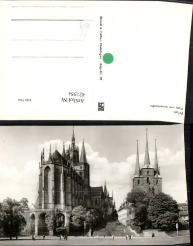 421554,Erfurt Dom u. Severikirche Kirche