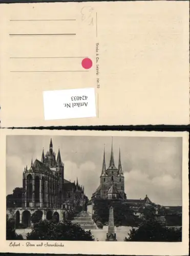 424033,Erfurt Dom u. Severikirche Kirche pub Trinks e Co 70
