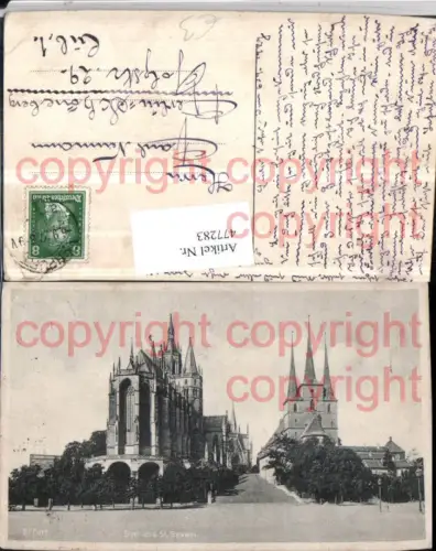 477283,Erfurt Dom u. St. Severi Kirche