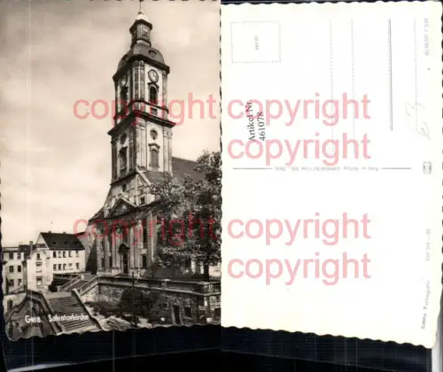 461078,Gera Salvatorkirche Kirche
