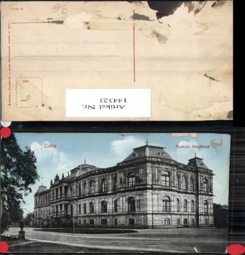 144323,Gotha Museum Hauptfront