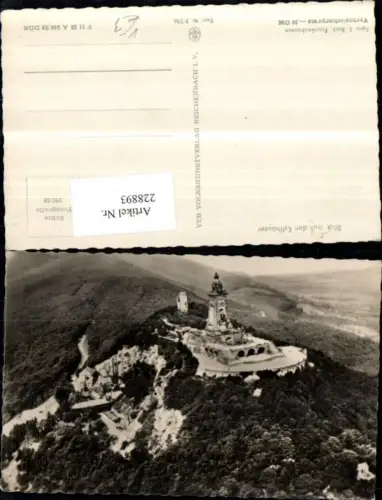 228893,Blick auf d. Kyffhäuser pub VEB Reichenbach 8euro236