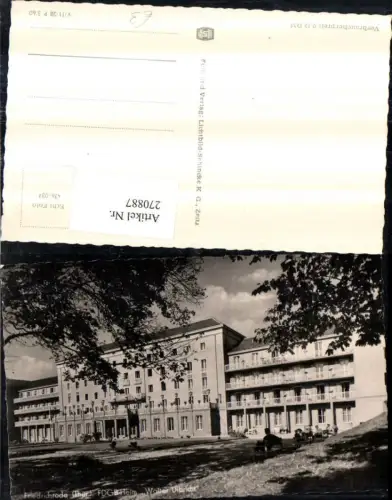 270887,Friedrichroda FDGB-Heim Walter Ulbricht Gebäude