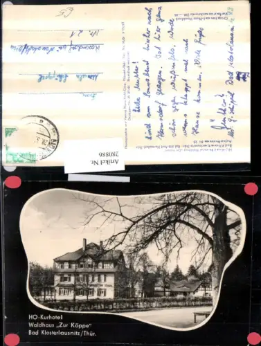 280886,Bad Klosterlausnitz HO-Kurhotel Waldhaus Zur Köppfe
