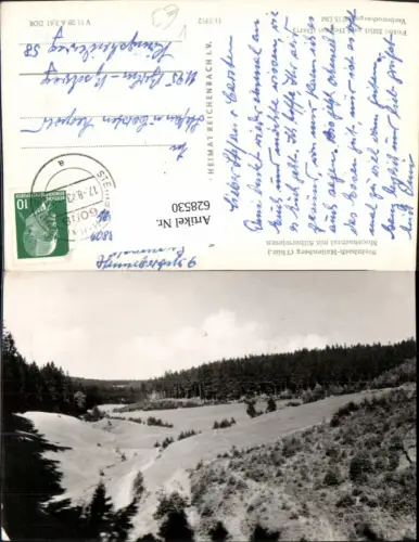 628530,Steinbach-Hallenberg Moosbachtal m. Silberwiesen pub VEB