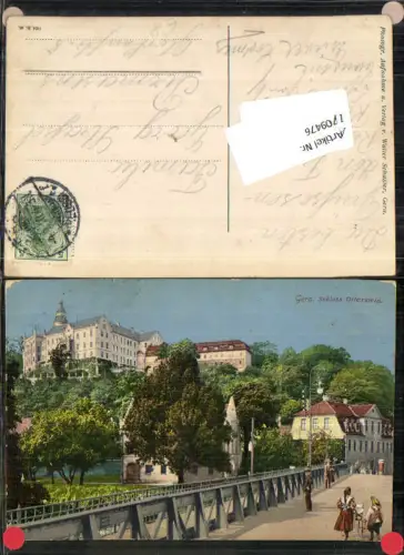 709476 Gera Schloss Osterstein