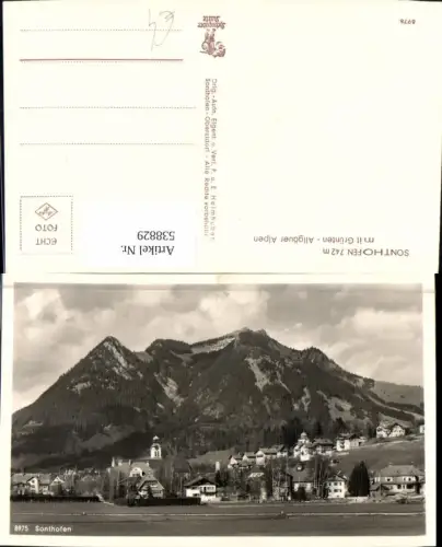 538829,Fotokunst F. u. E. Heimhuber Sonthofen m. Grünten