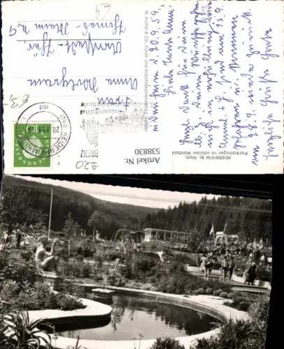 538830,Fotokunst M. Aurich u. Co. Heidenheim Parkanlagen Waldbad