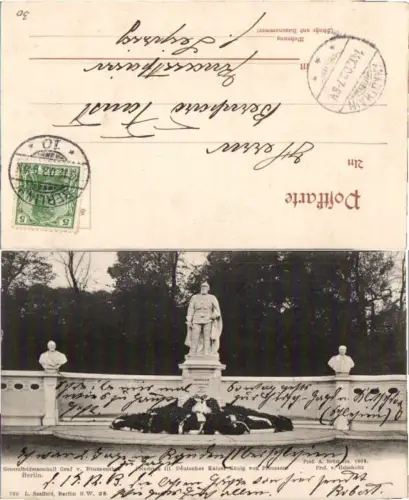 69133,Berlin Denkmal um 1899