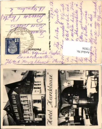 72836,Benneckenstein Hotel Harzklause Harz