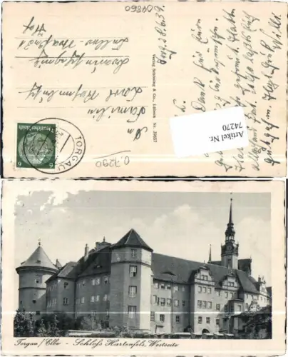 74270,Torgau an d. Elbe Schloss Hartenfels 1934