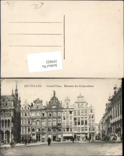 359822,Belgium Bruxelles Brüssel Grand Place Maisons Corporations
