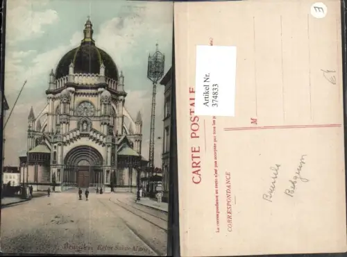 374833,Belgium Bruxelles Brüssel Eglise Sainte-Marie Kirche
