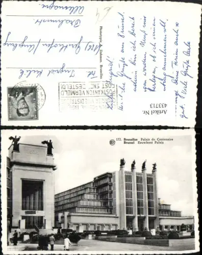 433713,Belgium Bruxelles Brüssel Palais du Centenaire Palast