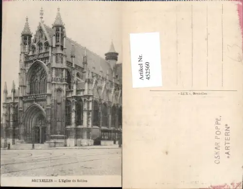452560,Belgium Bruxelles Brüssel Eglise du Sablon Kirche