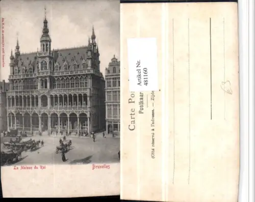 481160,Belgium Bruxelles Brüssel La Maison du Roi Gebäude