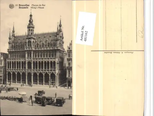 481162,Belgium Bruxelles Brüssel Maison du Roi Gebäude