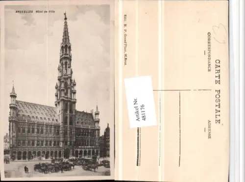 481176,Belgium Bruxelles Brüssel Hotel de Ville Rathaus
