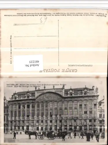 481225,Belgium Bruxelles Brüssel Maison des anciens Ducs de Brabant