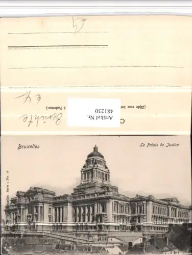 481230,Belgium Bruxelles Brüssel Palais de Justice Justizpalast