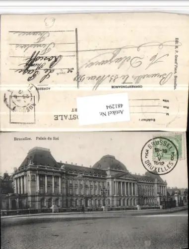 481294,Belgium Bruxelles Brüssel Palais du Roi Palast