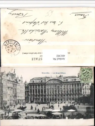 481302,Belgium Bruxelles Brüssel Grand Place Platz