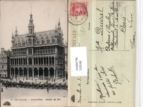 510146,Belgium Bruxelles Brüssel Grand Place Maison du Roi Gebäude