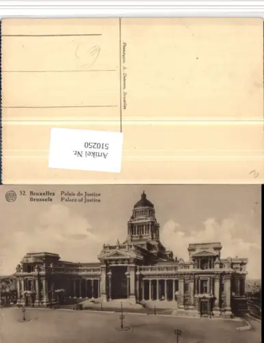 510250,Belgium Bruxelles Brüssel Palais de Justice Justizpalast