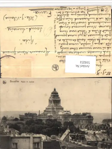 510251,Belgium Bruxelles Brüssel Palais de Justice Justizpalast