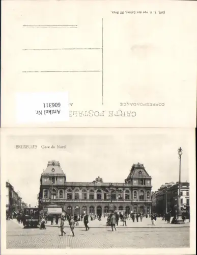 606311,Brüssel Bruxelles Gare du Nord Nordbahnhof Bahnhof