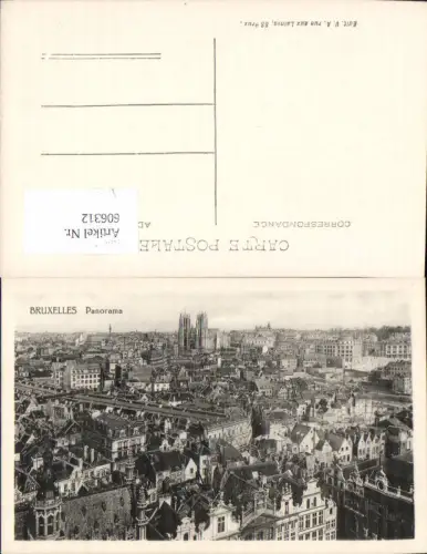 606312,Brüssel Bruxelles Panorama