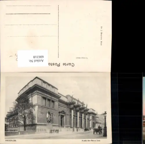 606318,Brüssel Bruxelles Musee des Beaux-Arts Museum