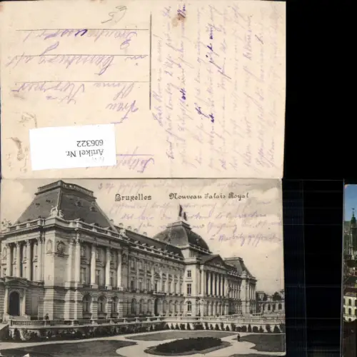 606322,Brüssel Bruxelles Nouveau Palais Royal Schloss