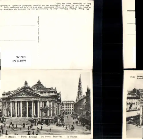 606326,Brüssel Bruxelles Börse De Beurs La Bourse