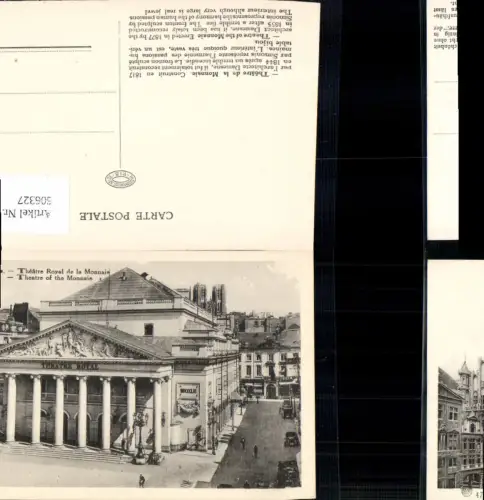 606327,Brüssel Bruxelles Theatre Royal de la Monnaie Theatre of the Monnaie Theater