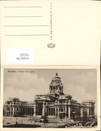 606332,Brüssel Bruxelles Palais de Justice