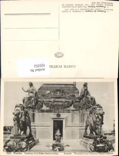 606352,Brüssel Bruxelles Colonne du Congres Congress Column Denkmal