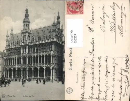 606367,Brüssel Bruxelles Maison du Roi Könighaus