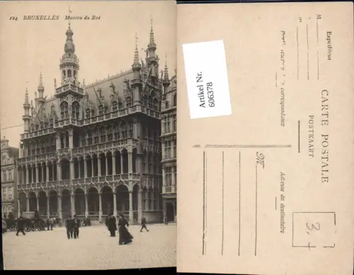 606378,Brüssel Bruxelles Maison du Roi Könighaus