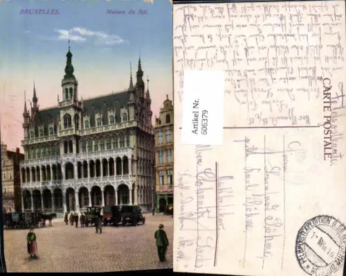 606379,Brüssel Bruxelles Maison du Roi Könighaus