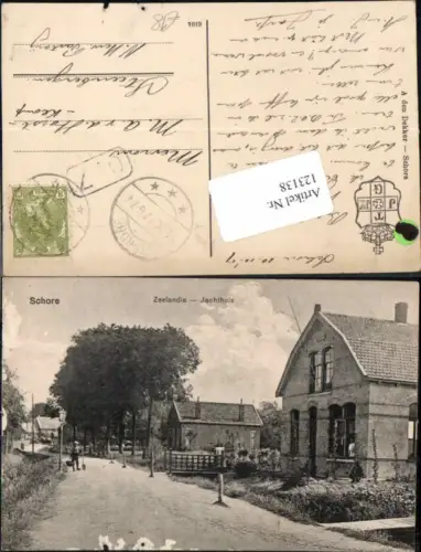 123138,Schore Zeeland Jachthuis Strassenpartie