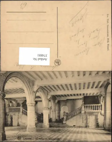 374881,Belgium Leuven Löwen De Hallen De toegangszaal Saal Innenansicht
