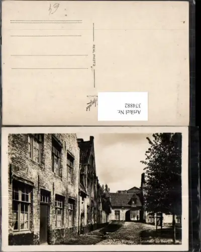 374882,Belgium Bruges Brügge Interieur du Beguinage Beginenhof