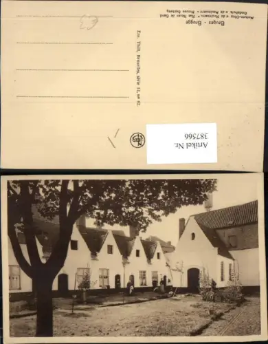 387566,Belgium Bruges Brügge Maison-Dieu de Meulenaere Gotteshaus