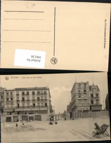 398130,Belgium Knocke Knokke-Heist Den Dijk en het Strand Strandleben Hotels