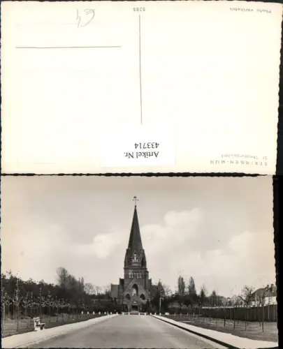 433714,Belgium Beringen-Mijn St. Theodardus-kerk Kirche