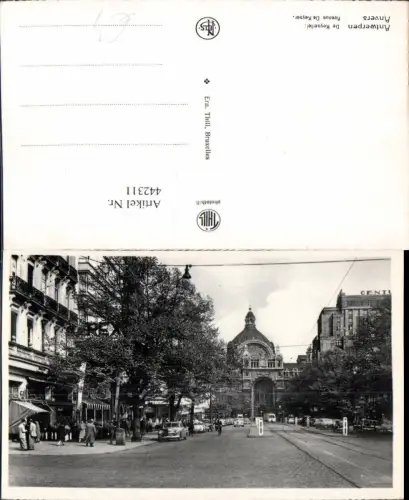 442311,Belgium Antwerpen Anvers Avenue de Keyser Straßenansicht