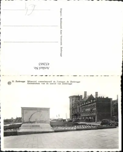 452663,Belgium Zeebrugge Seebrügge Gedenkteken van de aanval van Zeebrugge